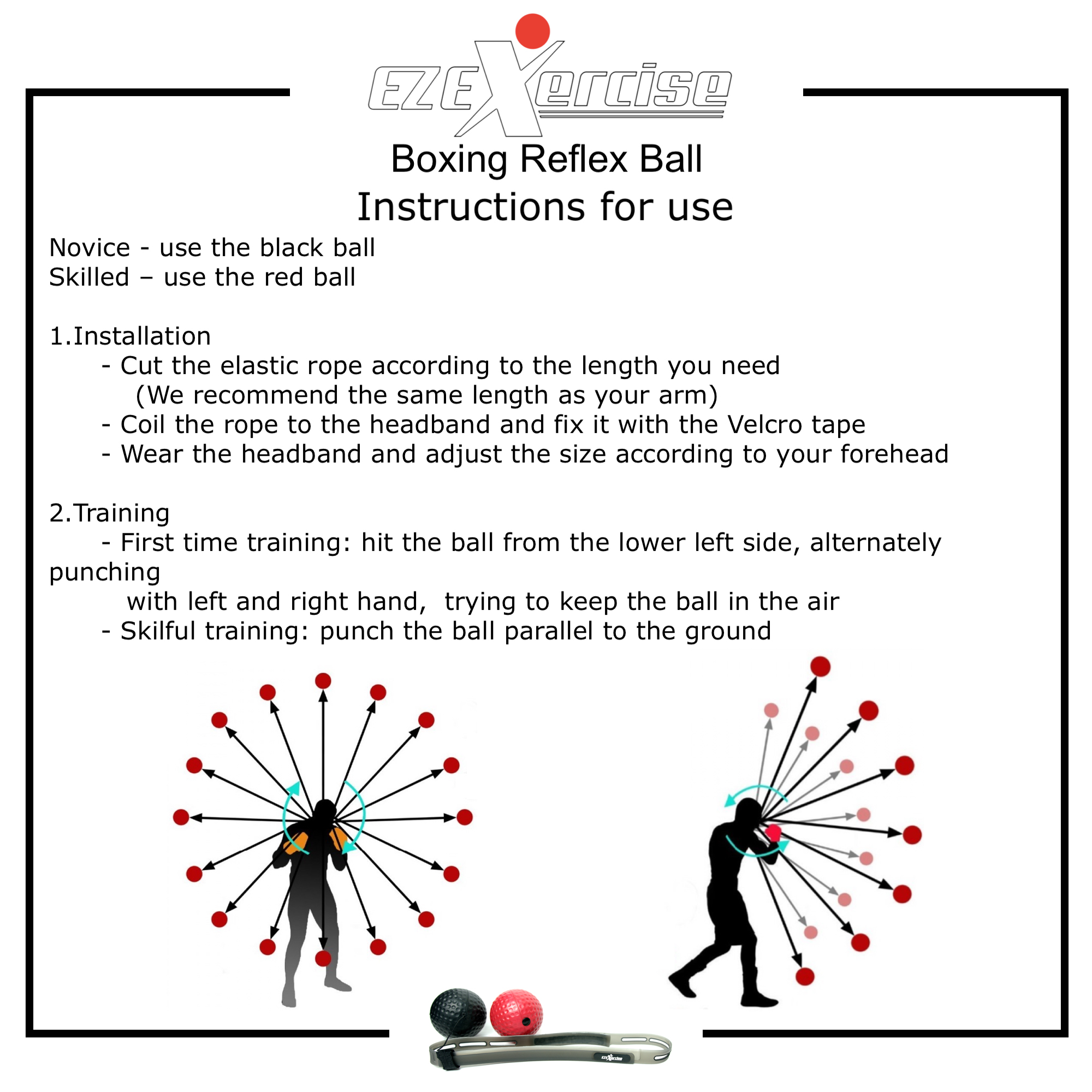 instructions for ball